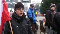 Tercer día de manifestaciones en Polonia debido a la restricción del acceso de los periodistas…