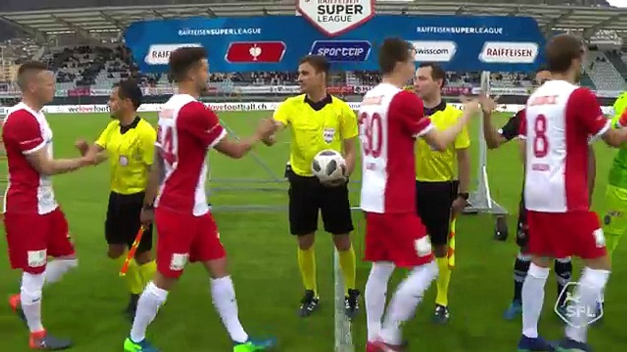 Lugano 1:1 Thun (Switzerland. Super League. 14 April 2018)