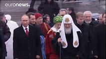 Putin inaugura una monumental estatua del Príncipe Vladímir frente al Kremlin - world