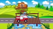 The Excavator & More Trucks for children. Cars & Trucks Construction Cartoons for kids