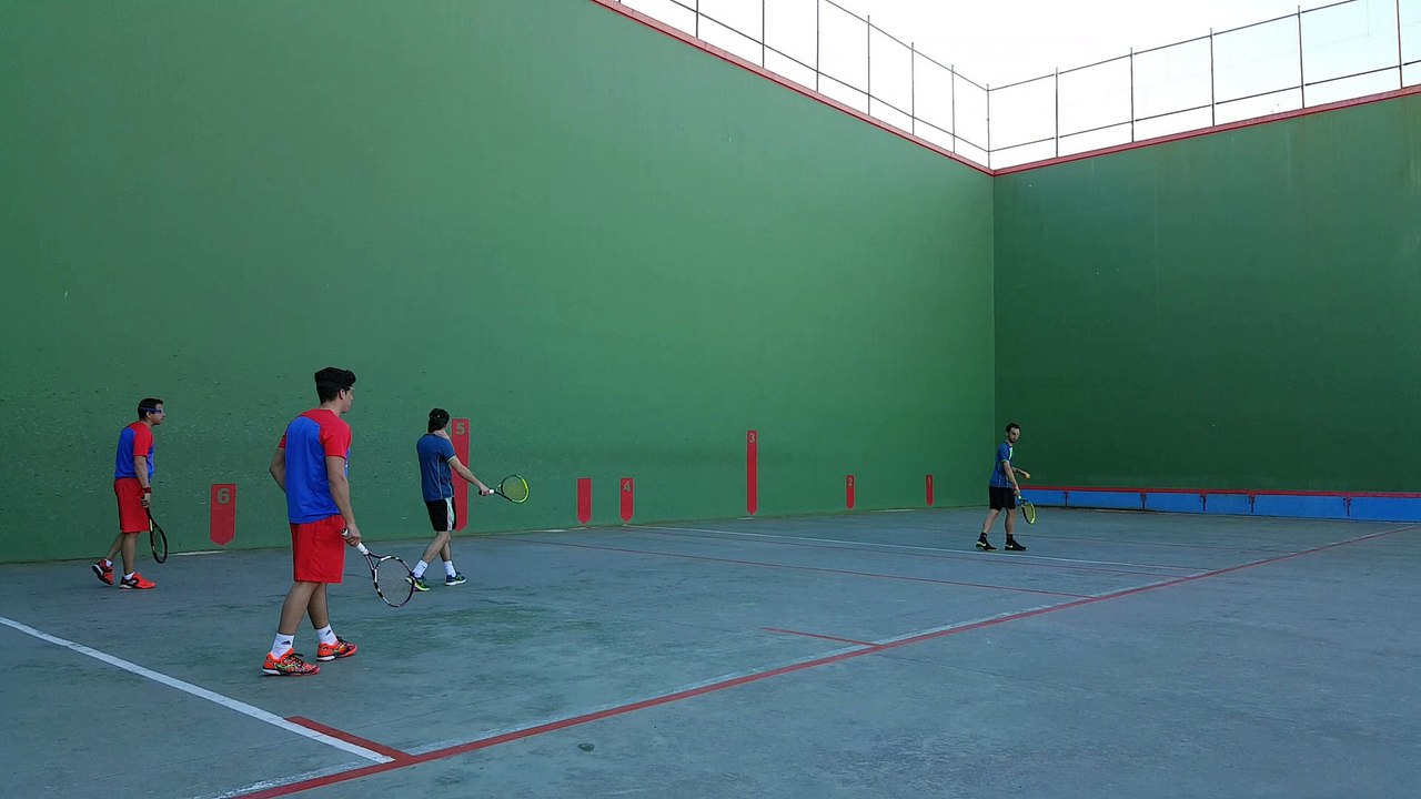 Frontenis honor Getafe vs Rivas 1ª partida set 2