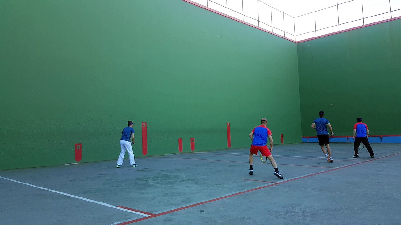 Frontenis honor Getafe vs Rivas 2ª partida video 1