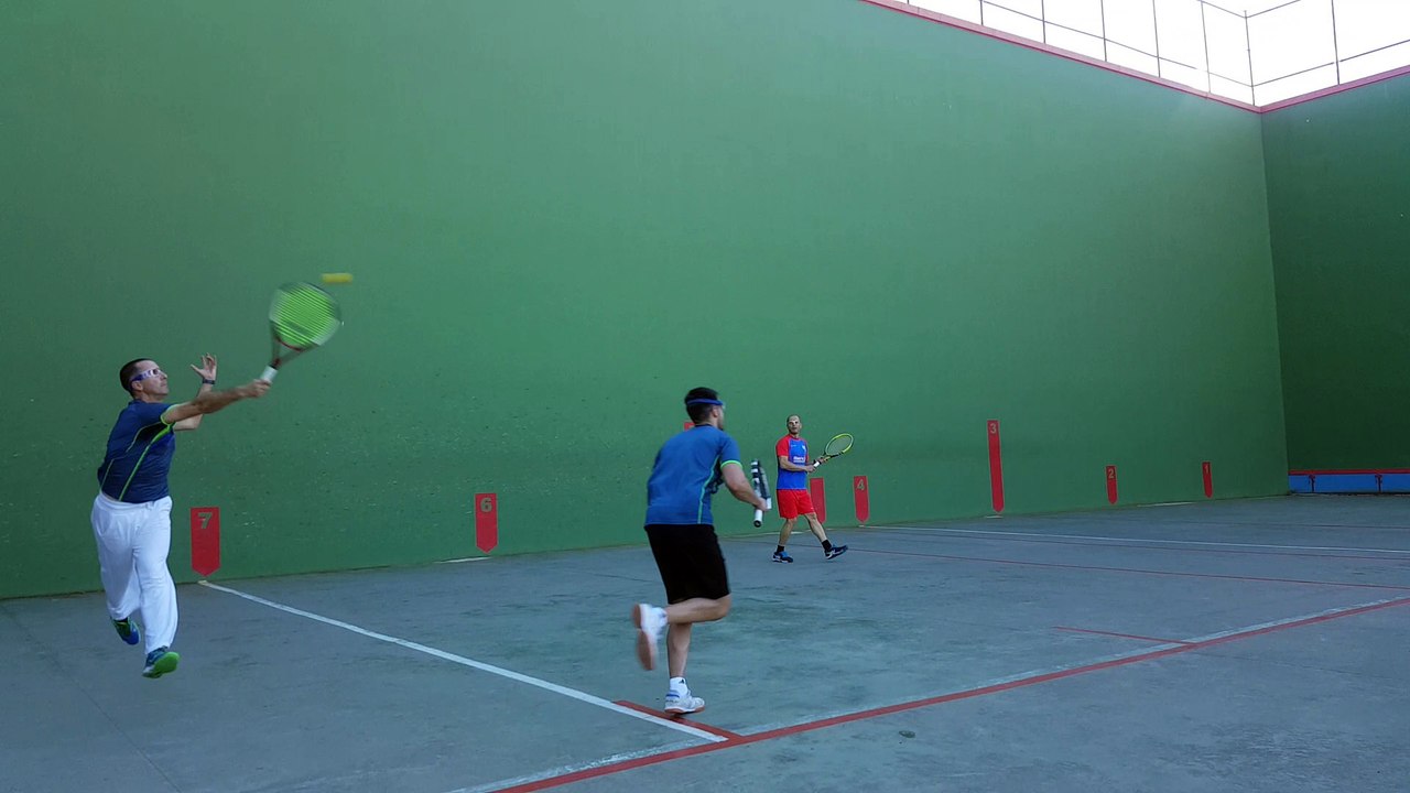 Frontenis honor Getafe vs Rivas 2ª partida video 2