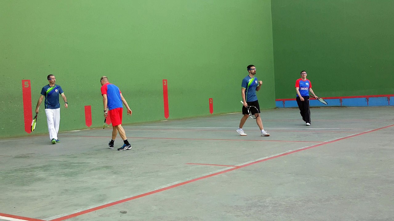 Frontenis honor Getafe vs Rivas 2ª partida video 8