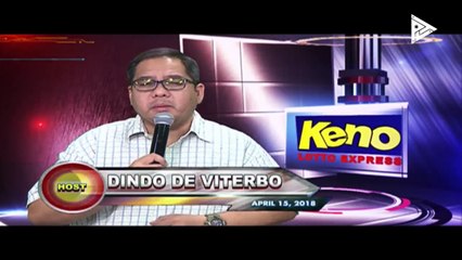 PCSO 4 PM Lotto Draw, April 15, 2018