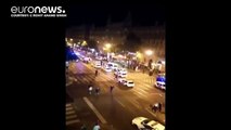 Dos policías heridos por una violenta explosión en Budapest