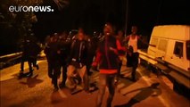 Más de 400 inmigrantes subsaharianos saltan la valla de Ceuta