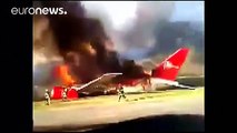 Perú: salen ilesos de un aterrizaje forzoso los 141 ocupantes del vuelo Lima-Jauja