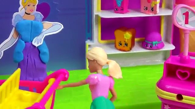 Playdoh Shopkins Limited Edition Papa Tomato Clay Buddies Disney Princess Cinderella Barbie Video