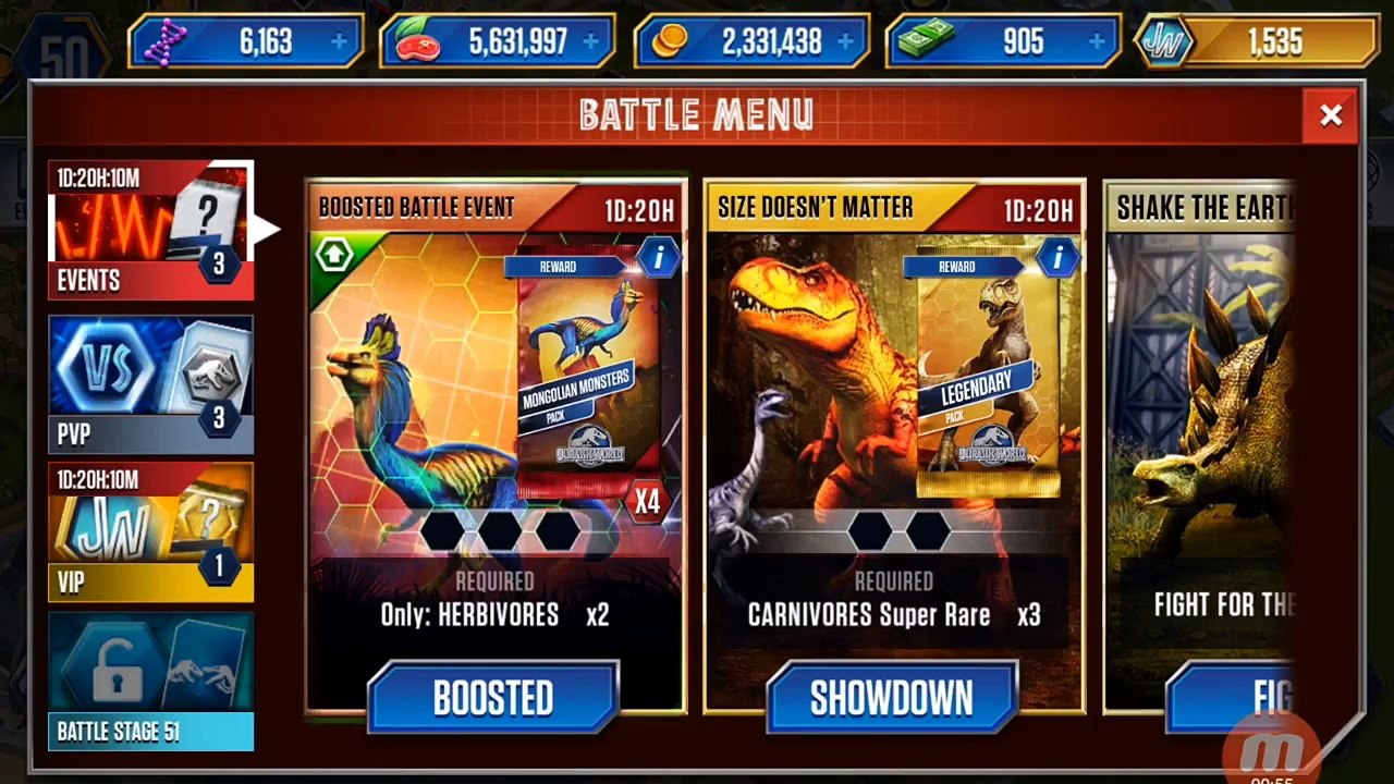 jurassic world the game #66 t.rex to lv max!