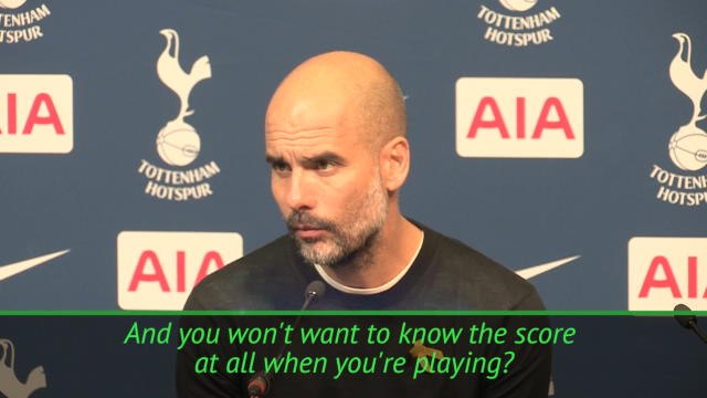 Guardiola is more worried by birdies and bogeys than watching Man United