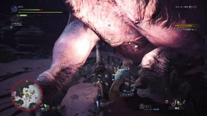 No.20 MHW MONSTER HUNTER WORLD モンスターハンターワールド ストーリー 任務クエスト 暴れん坊、さらに暴れる HUNTER HERO GAMES