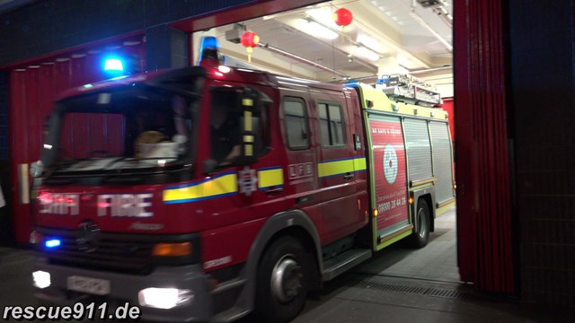 [London Fire Brigade] Pump A242 LFB Soho