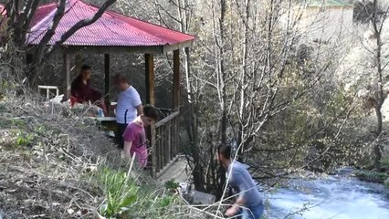 Kırk Gözeli" Şelale Ziyaretçilerini Büyülüyor