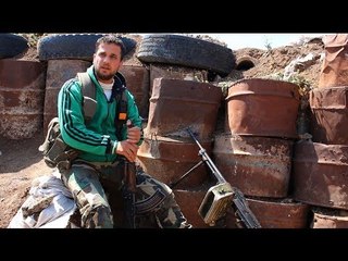 Syria rebel fighters react to "failed" joint Western strikes