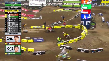 Monster Energy Supercross 2018 - Minneapolis  - 450 Main Event 3