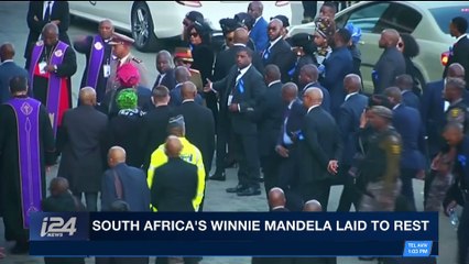i24NEWS DESK | South Africa's Winnie Mandela laid to rest | Sunday, April 15th 2018