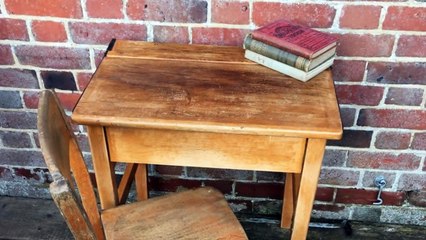 Wooden School Chairs Furniture Ideas
