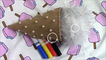 3 Creative School DIYs: DIY Ice Cream&Piano Pencil Cases   DIY Animal Pencil Cases out of Socks