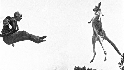 HILARIOUS! Old Timey Comedy Act - Larry Griswold - Acrobat