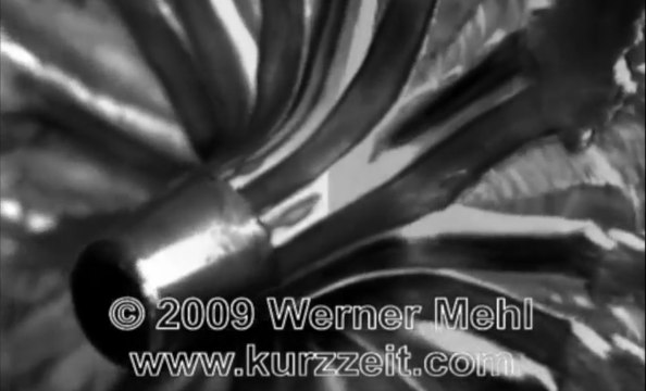 Hypnotic Slow Motion Bullet Impacts - 1 million fps...Mesmerizing