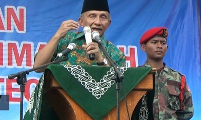 Amien Rais Kritik Pemerintah Soal Ketimpangan