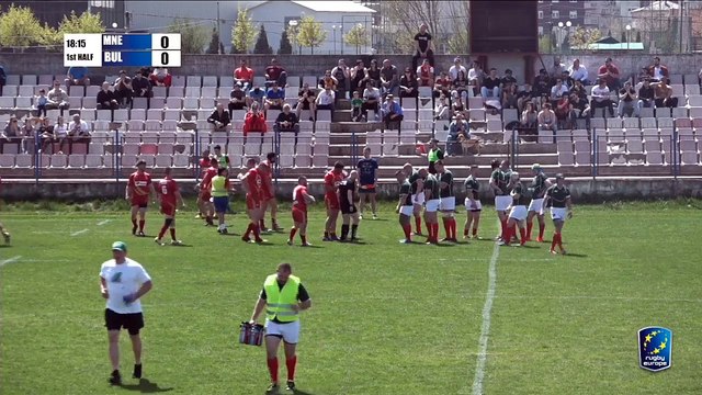 REPLAY MONTENEGRO / BULGARIA - RUGBY EUROPE DEVELOPMENT 2018