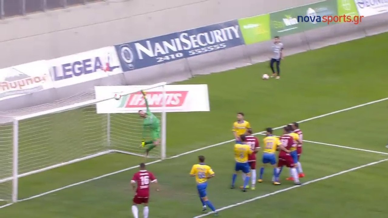 2-1 Nikolaos Golias AMAZING Goal [HD] - AEL Larissa 2-1 Panetolikos 15.04.2018