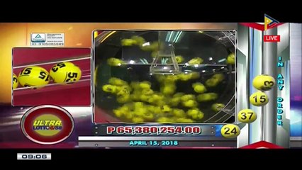 PCSO 9 PM Lotto Draw, April 15, 2018