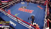 Un boxeur pro-Trump combat avec un short anti-migrants et se fait battre... par un Mexicain (vidéo)