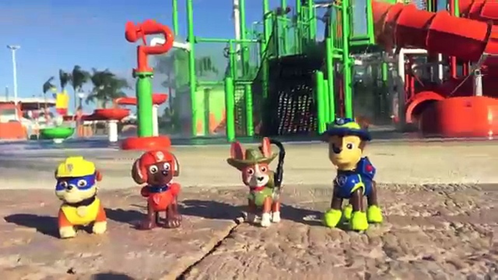 Paw Patrol Pup Dive-Off at the water park at Nickelodeon Resort - Punta Cana