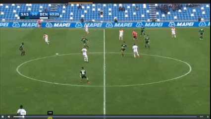 Matteo Politano Second Goal - Sassuolo vs Benevento 2-1  15.04.2018 (HD)