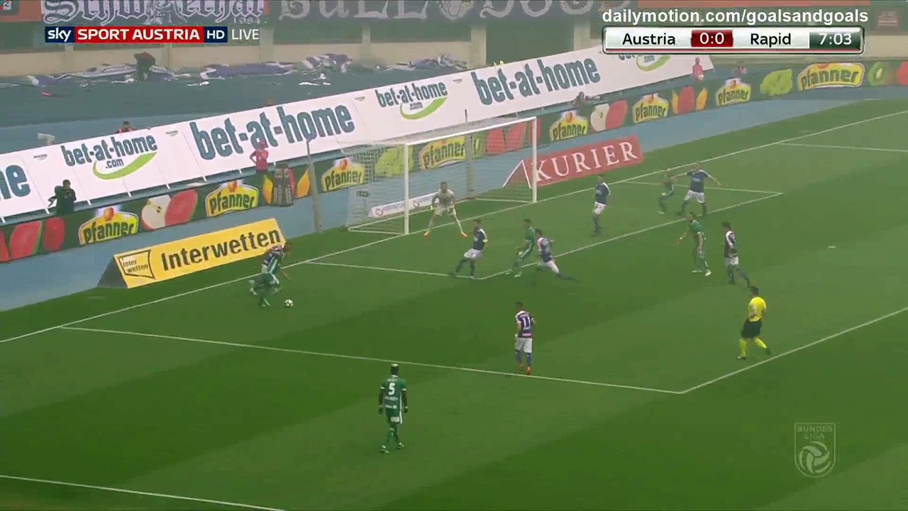Stefan Schwab Goal HD - Austria Vienna 0 - 1 Rapid Vienna - 15.04.2018 (Full Replay)