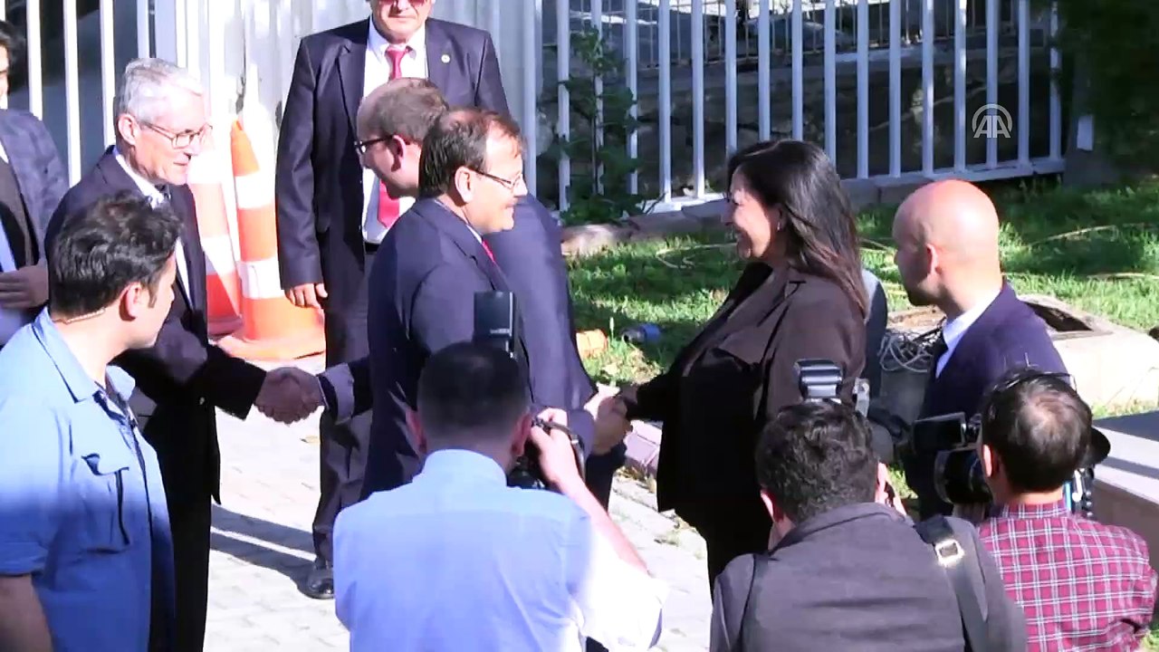 Başbakan Yardımcısı Çavuşoğlu, KKTC Meclis Başkanı Uluçay tarafından kabul edildi (1) - LEFKOŞA