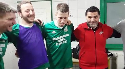 Vidéo de la joie du groupe après la montée officielle en R2 !!