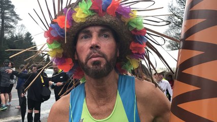Les coureurs arrivent dans la forêt d’Écouves