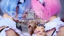 [Cosplay Ram & Rem Re: Zero Kara Hajimeru Isekai Seikatsu] Awesome Cosplay Perform