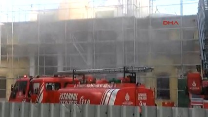 Teşvikiye Camii'nde Yangın Çıktı-1