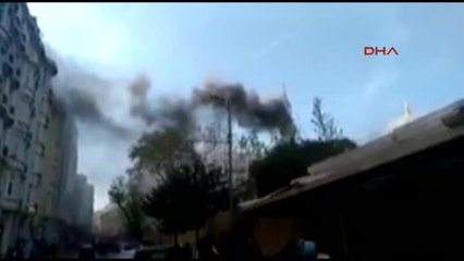 Ek Görüntü-Teşvikiye Camii'nde Yangın