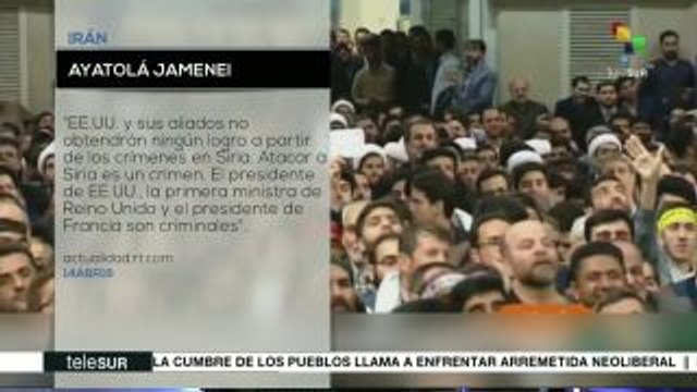 El líder supremo de Irán califica de criminales a EE.UU y sus aliados