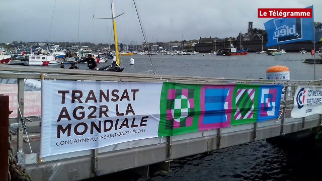 Concarneau. Le public afflue au village de la Transat AG2R