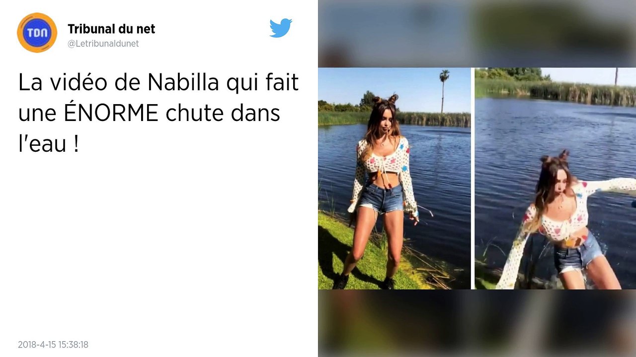 135 000 vues pour Nabilla Benatia qui tombe à l...