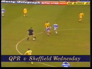 Queens Park Rangers - Sheffield Wednesday 28-12-1991 Division One