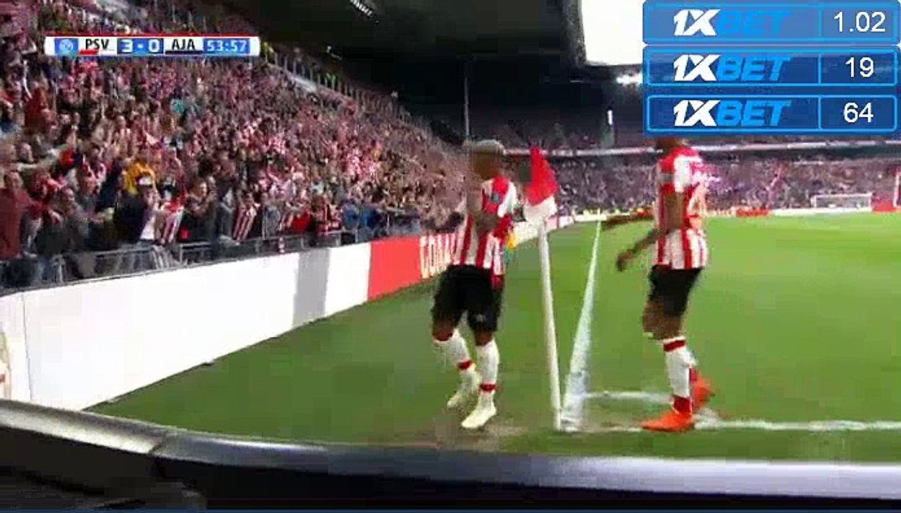 Steven Bergwijn Goal HD - PSV 3-0 Ajax 15.04.2018