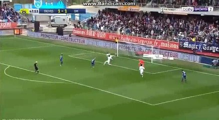 Goal HD Troyes 2- 1	Marseille 15-04-2018