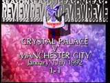 Crystal Palace - Manchester City 11-01-1992 Division One