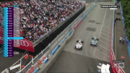 FORMULE E - La fin et les meilleurs moments du EPrix de Rome