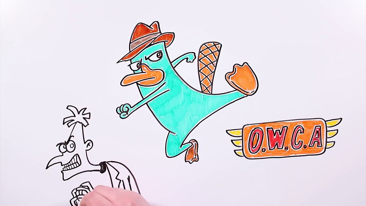 LA VERDADERA Hª DE PHINEAS Y FERB | Draw My Life