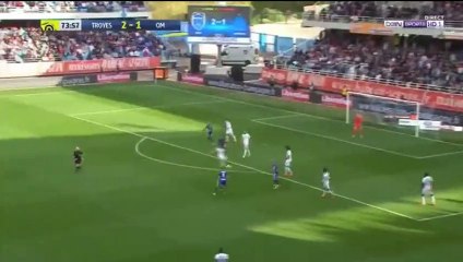 Konstantinos Mitroglou Goal HD - Troyes 2-2 Marseille 15.04.2018