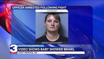 New Video of Baby Shower Brawl May Get Arrested Off-Duty Officer Off the Hook